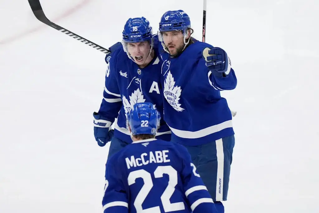 Marner scores tiebreaking goal as Maple Leafs beat Panthers for 2-0 series lead