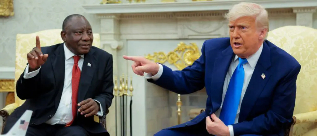 ‘Death, Death, Horrible Death’ — Trump Tees Off On Reporter Pivoting From Genocide Of White South Africans
