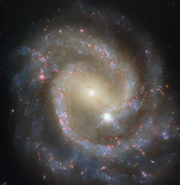Hubble Spots Beautiful Spiral Galaxy: NGC 3507