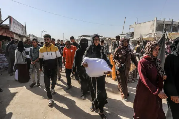 New aid distribution system in Gaza temporarily paused following confusion and fatalities