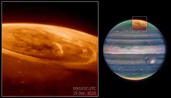 Webb Observes Dynamic Infrared Aurorae on Jupiter