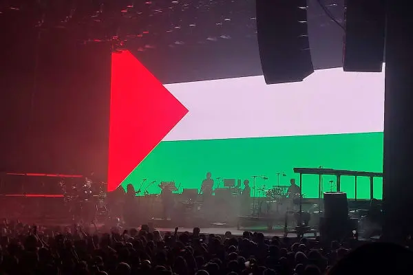 Shocking display: British band ‘Massive Attack’ features footage of terrorist leader Yahya Sinwar