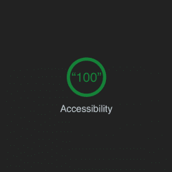 Building the most inaccessible site with a perfect Lighthouse score (2019)