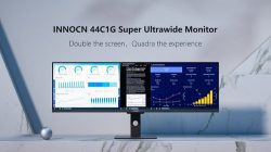 Innocn 44C1G is a new ~44-inch, WHFD, 120Hz ultrawide monitor with HDR 400 and AMD FreeSync Premium