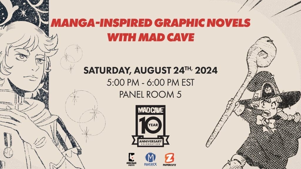 Mad Cave Reveals Nakama Press Imprint for Manga and More