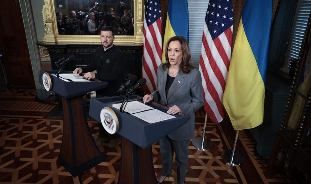 Harris Describes Peace Plans as ‘Proposals for Surrender’ In Zelensky Meeting