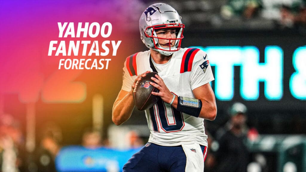 Fantasy Film Room: Drake Maye and Spencer Rattler + Texans plan without Nico Collins | Yahoo Fantasy Forecast