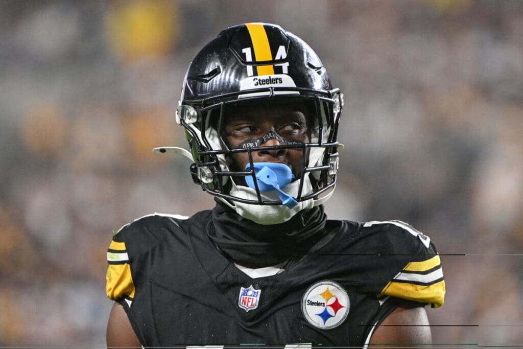 NFL fines Steelers WR George Pickens $10K for profane message on eye black