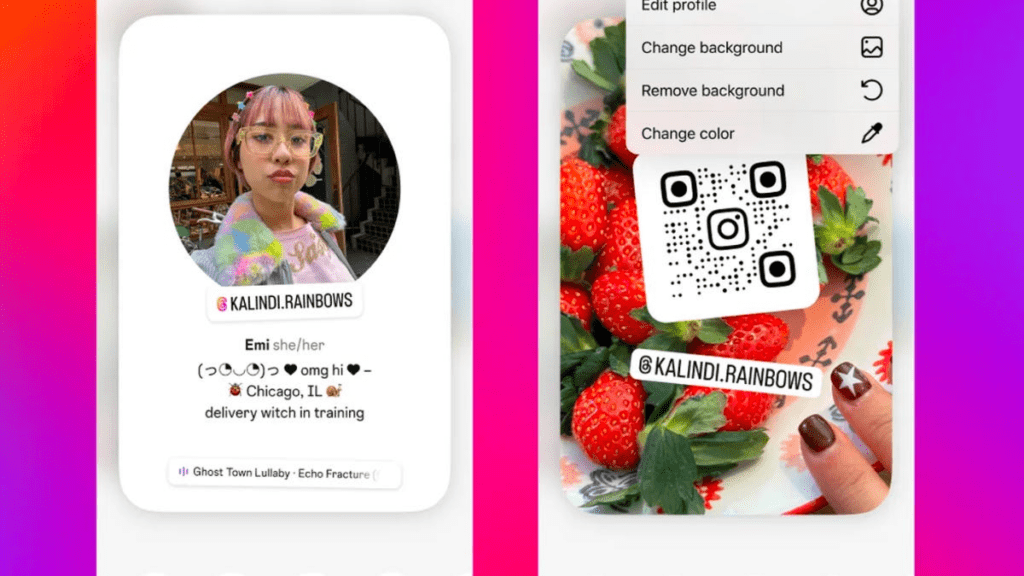 Turn your Instagram profile into digital business card