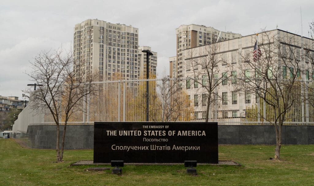 U.S. Locks Embassy, Allocates New Mines in Ukraine War