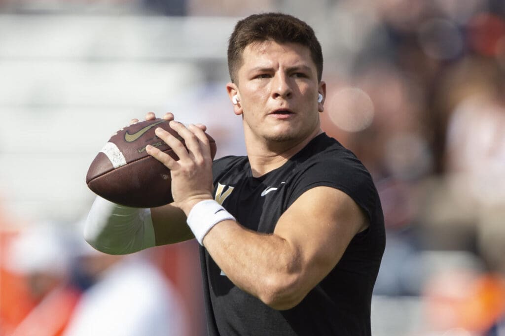 Vanderbilt QB Diego Pavia sues NCAA in effort to add another year of eligibility