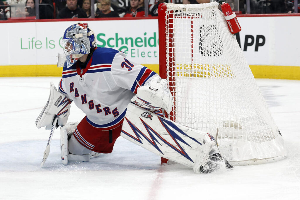 Rangers making Igor Shesterkin highest-paid goalie in NHL history with 8-year contract extension