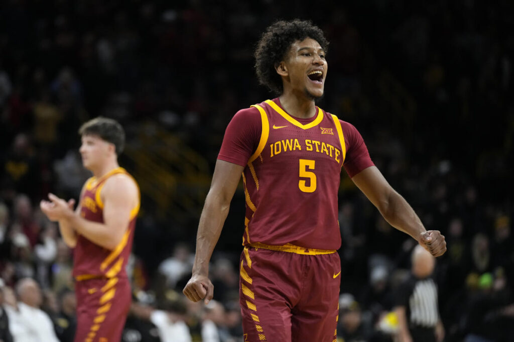 No. 3 Iowa State, after rallying to beat Iowa, confident it belongs at the top of the sport