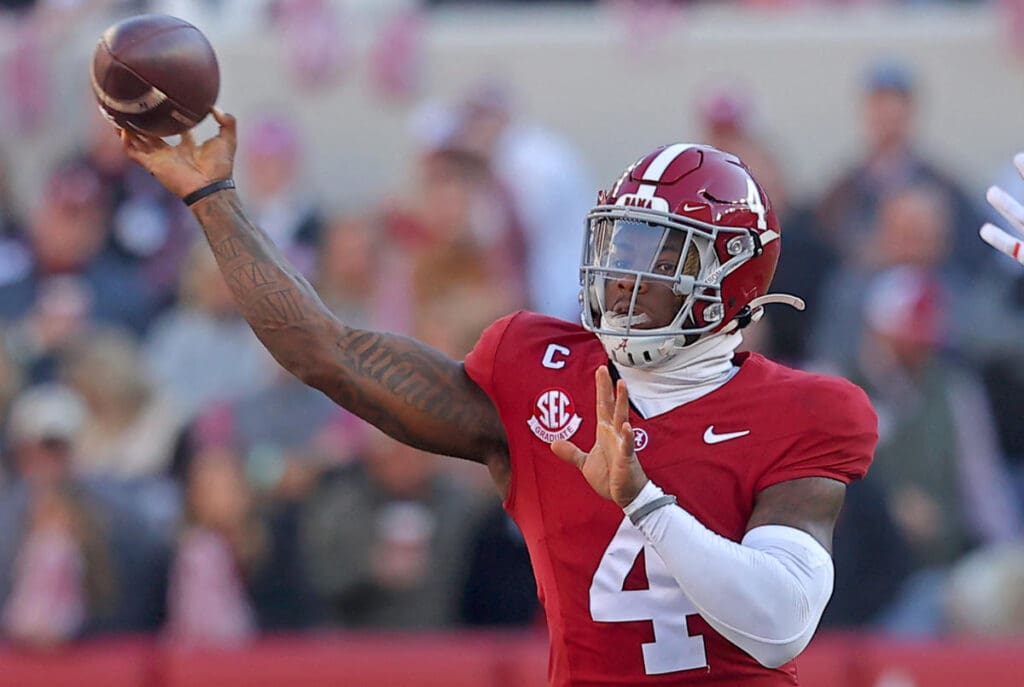 Alabama QB Jalen Milroe declares for 2025 NFL Draft