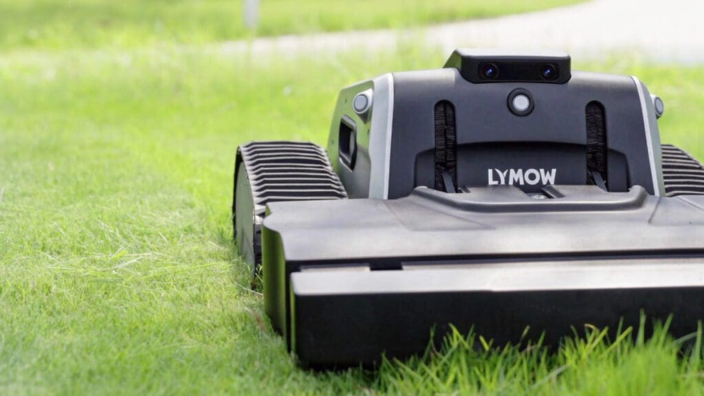 This new robot mower looks to replace your traditional grass cutter