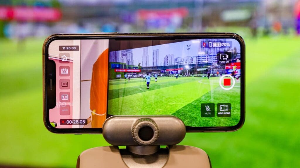 I’m a sports videographer, and this AI action cam impressed me at CES 2025