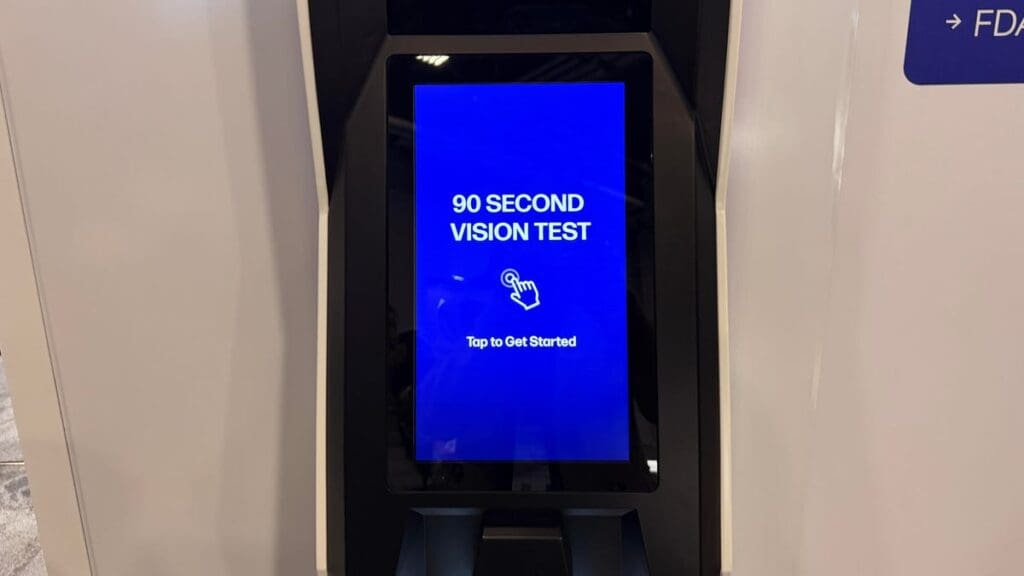 I took a 90-second vision test at CES 2025, and the results were surprisingly accurate