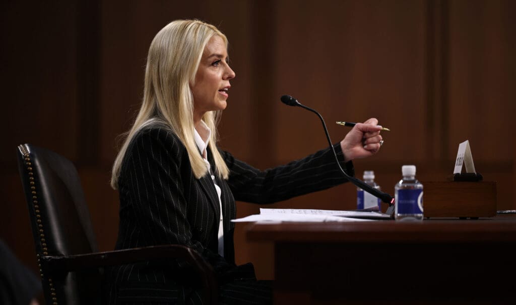 Pam Bondi Defends Record at Confirmation Hearing