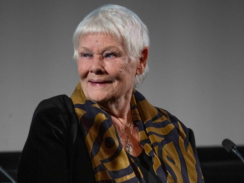 Dame Judi Dench reveals she can’t go out alone due to worsening eyesight: ‘I will fall over’