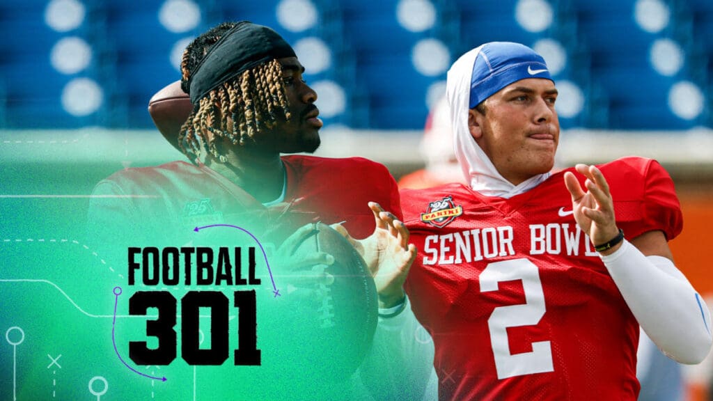 Senior Bowl Reaction with Dane Brugler: Jalen Milroe and Jaxson Dart disappoint + dark horse QBs | Football 301