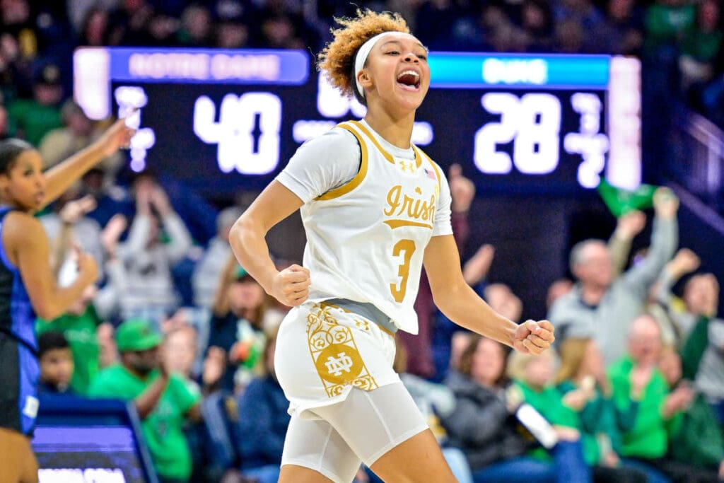 Notre Dame dismantles No. 11 Duke in first game as nation’s No. 1 team