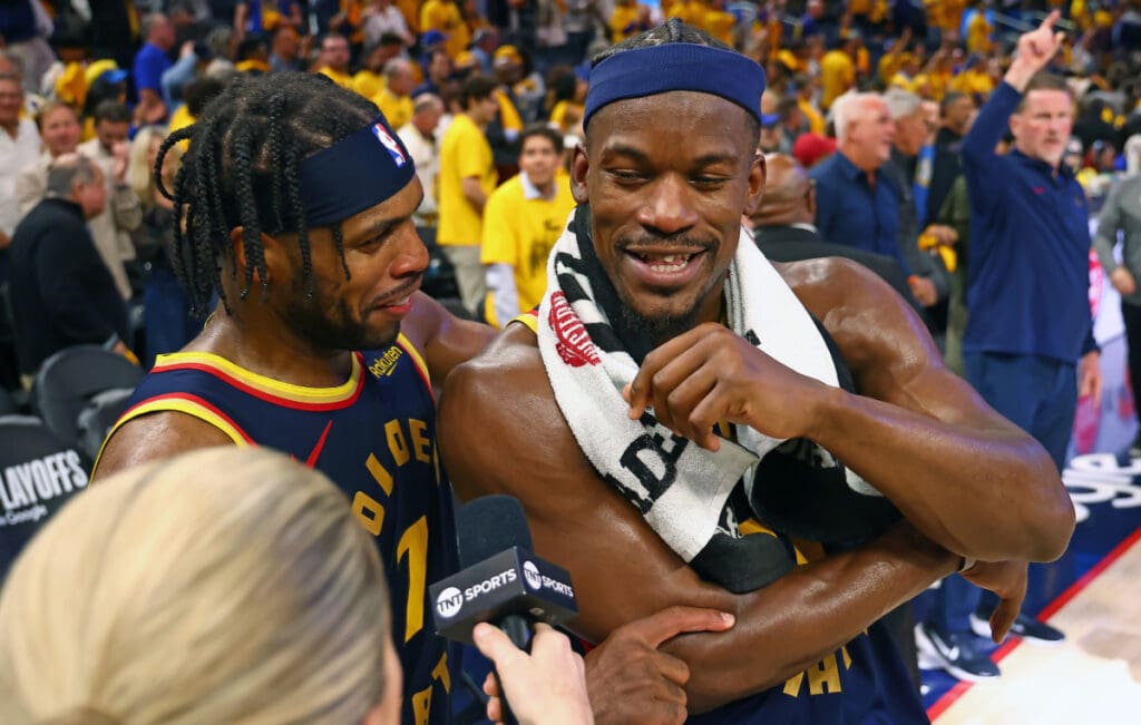 Jimmy Butler Sends Hilarious 4-Word Buddy Hield Message Following Game 7 vs. Rockets