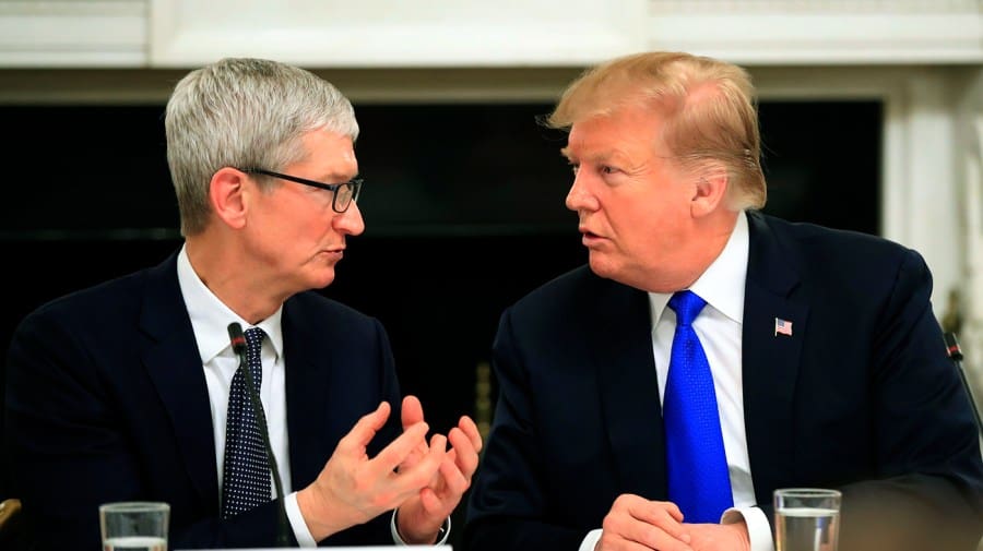 trump-threatens-apple-with-25-percent-tariffs.jpg Trump threatens Apple with 25 percent tariffs