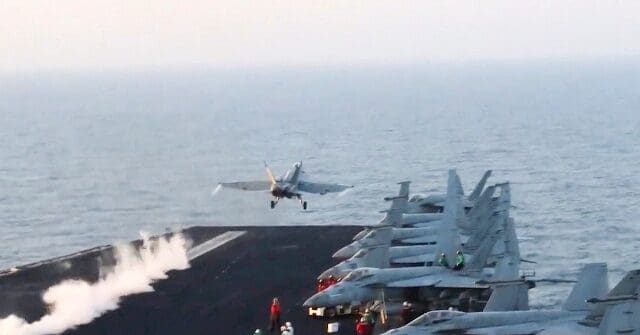 F/A-18 Hornet Fighter Jet Falls Off USS Harry S. Truman, Lost at Sea