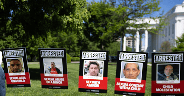 Trump Admin Places Illegal Alien Lawn Signs Right at White House Media Row