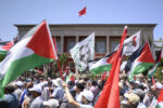 Massive protests in Moroccan capital call for government to sever ties with Israel, reverse Abraham Accords