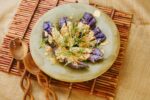 Grilled Purple Sweet Potato Salad
