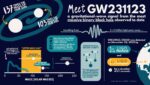 Astrophysicists Detect Gravitational Waves from Most Massive Black Hole Merger to Date