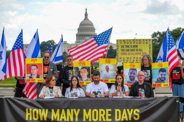 Israeli hostage family members continue to advocate for loved ones during Washington visit