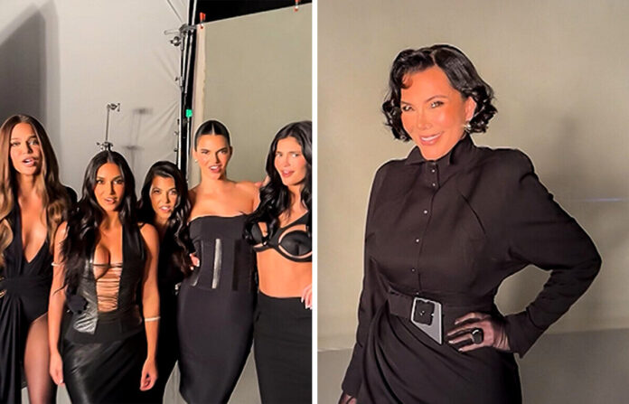 The Kardashian-Jenner Sisters and Mom Kris Jenner Reunite for a Stunning Photoshoot