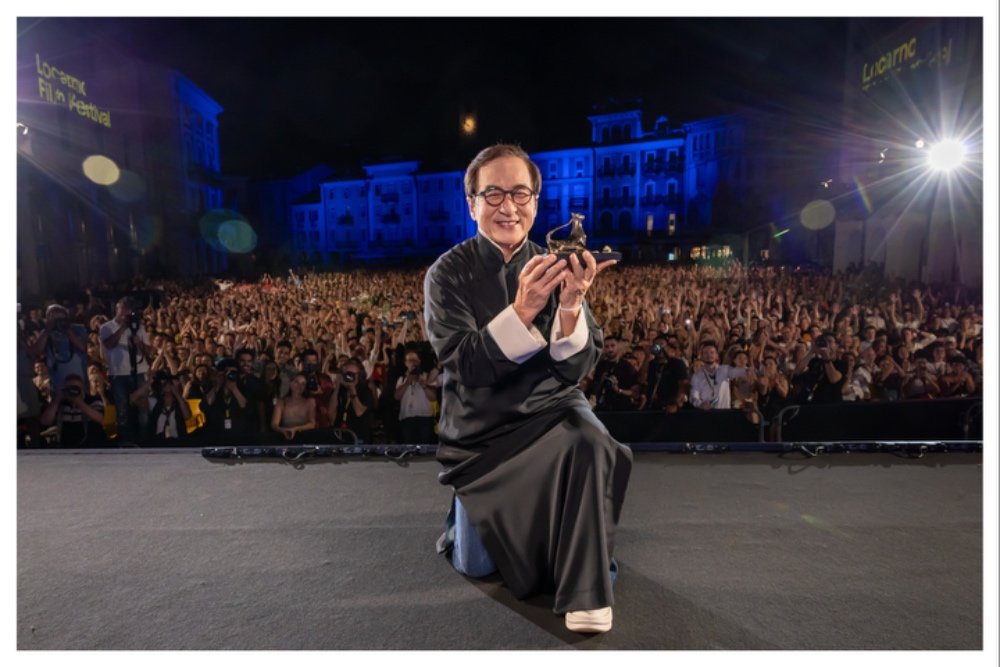 Jackie Chan Reenacts ‘Enter the Dragon’ at Locarno, Serenades the Audience: ‘Before a Stunt, I Go: ‘Am I Going to Die This Time?’