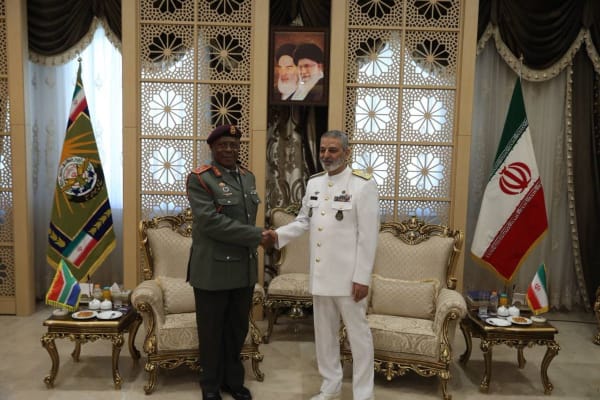 Iran and South Africa military chiefs meet in Tehran to boost defense cooperation