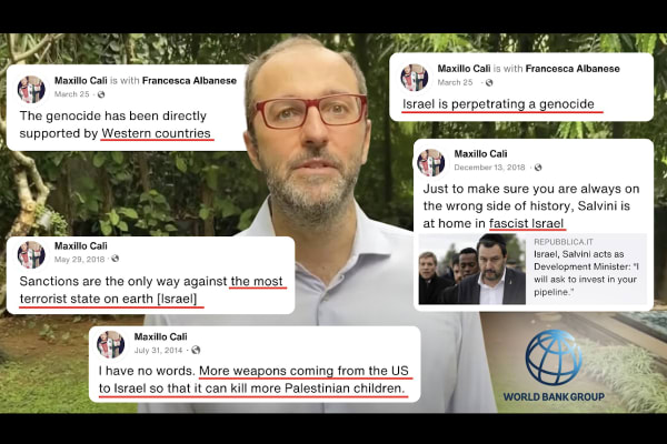 UN Watch urges World Bank to fire economist over genocide claims against Israel