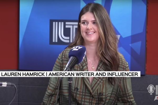 From Hollywood to the Holy Land: Christian music influencer Lauren Hamrick takes bold stand for Israel