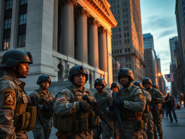 Chicago Federal Property Secure with Assistance from Texas National Guard