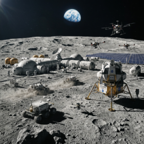 “NASA’s Exciting Blueprint for a Lunar Base: Featuring Landers, Buggies, and Drones”