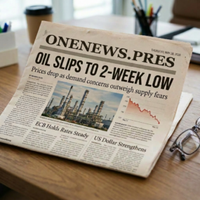 “U.S.-Iran Peace Talks Push Oil Prices to a Two-Week Low”