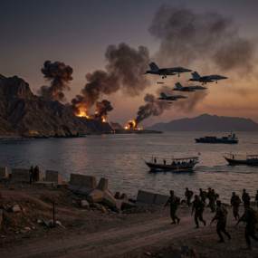 “American Response: US Strikes Iran Post Strait of Hormuz Maritime Attack”