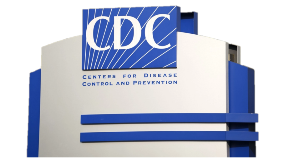 Exterior of a building featuring the CDC logo and the words 'Centers for Disease Control and Prevention' on the facade.